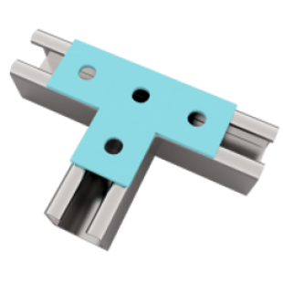 Flat T Bracket HDG